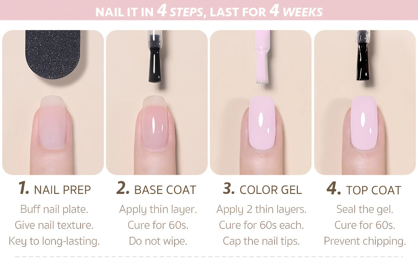 Pink Gel Nail Polish Baby Pink Soak-Off UV LED — MISS MISIDY 16ml Long-Lasting Chip-Resistant Gel Polish for Home & Salon Nail Art, Smooth Self-Leveling Formula, Easy Soak-Off Removal, Everyday & Special Occasions