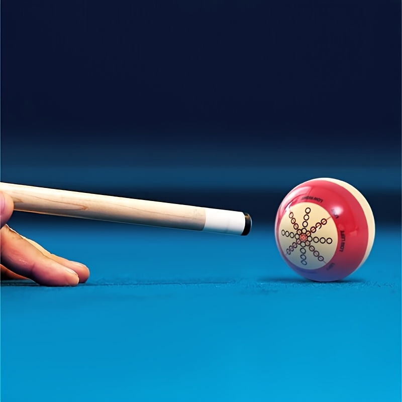 Pool Ball Training Set – American Billiard 8-Ball Practice Cue Ball with Precision Spot Markers, Professional Billiards Accessories for Pool Table, Snooker Training & Christmas Gift