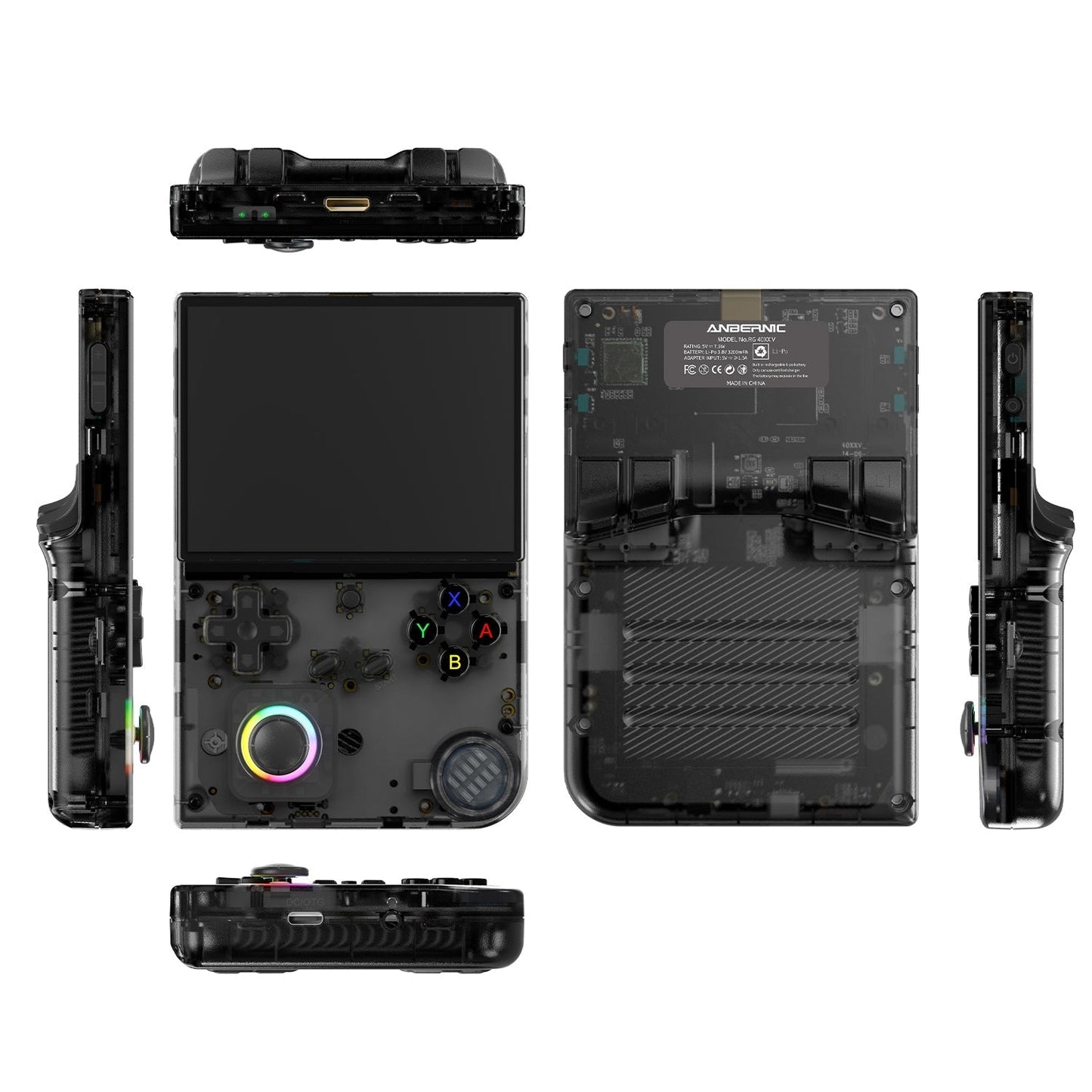 Anbernic RG40XX V Handheld Game Console Linux Vertical IPS 4.0-Inch Retro Emulator 3200mAh 30+ Systems Wi-Fi Bluetooth
