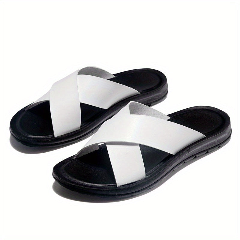Men's Slippers - Non-Slip Sole for Beach & Water 35045 235045
