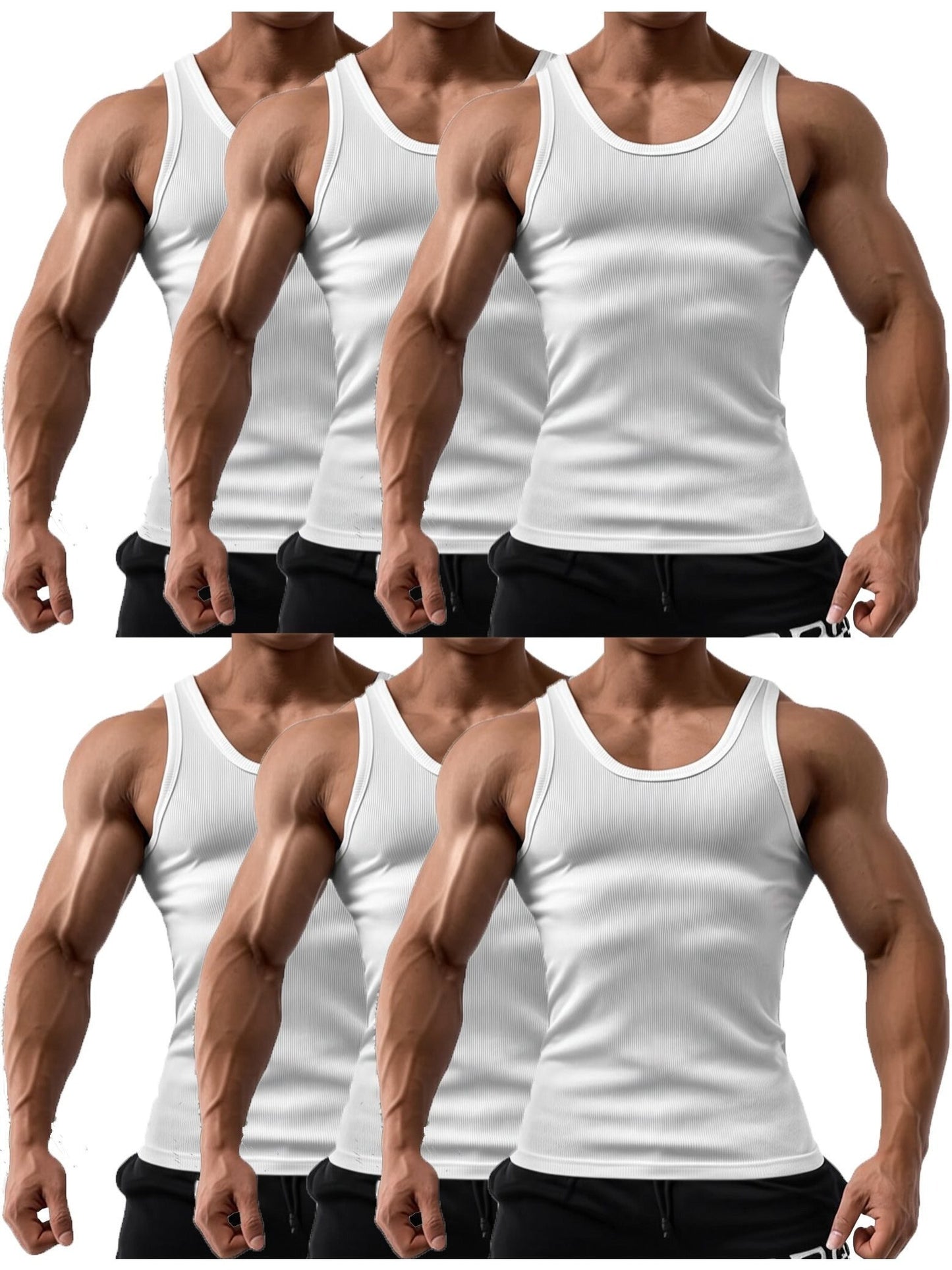 Men's Solid Color Tank Top - Sleeveless 686373
