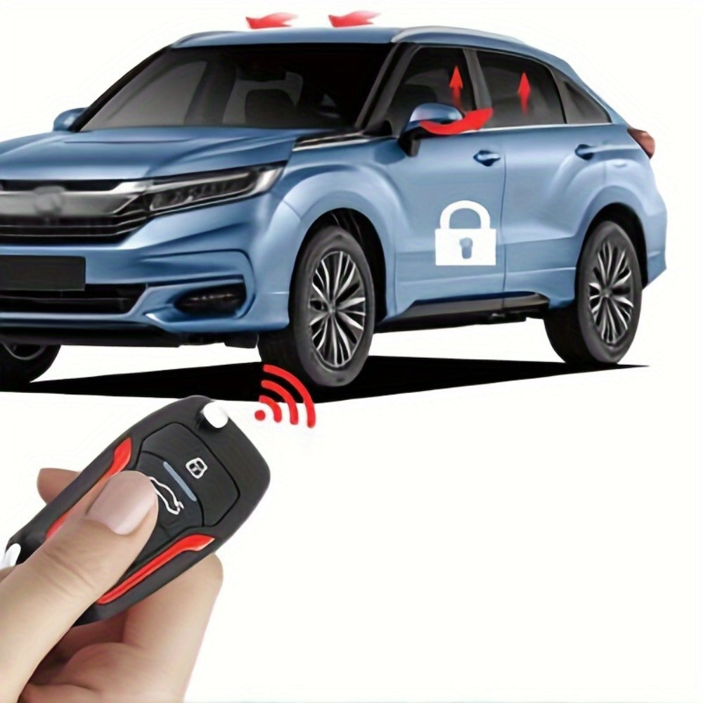 Car Remote Start Controller – 12V Universal Remote Engine Start & Door Lock System, Keyless Entry Starter Kit for Cars with Standard 12V Electrical System