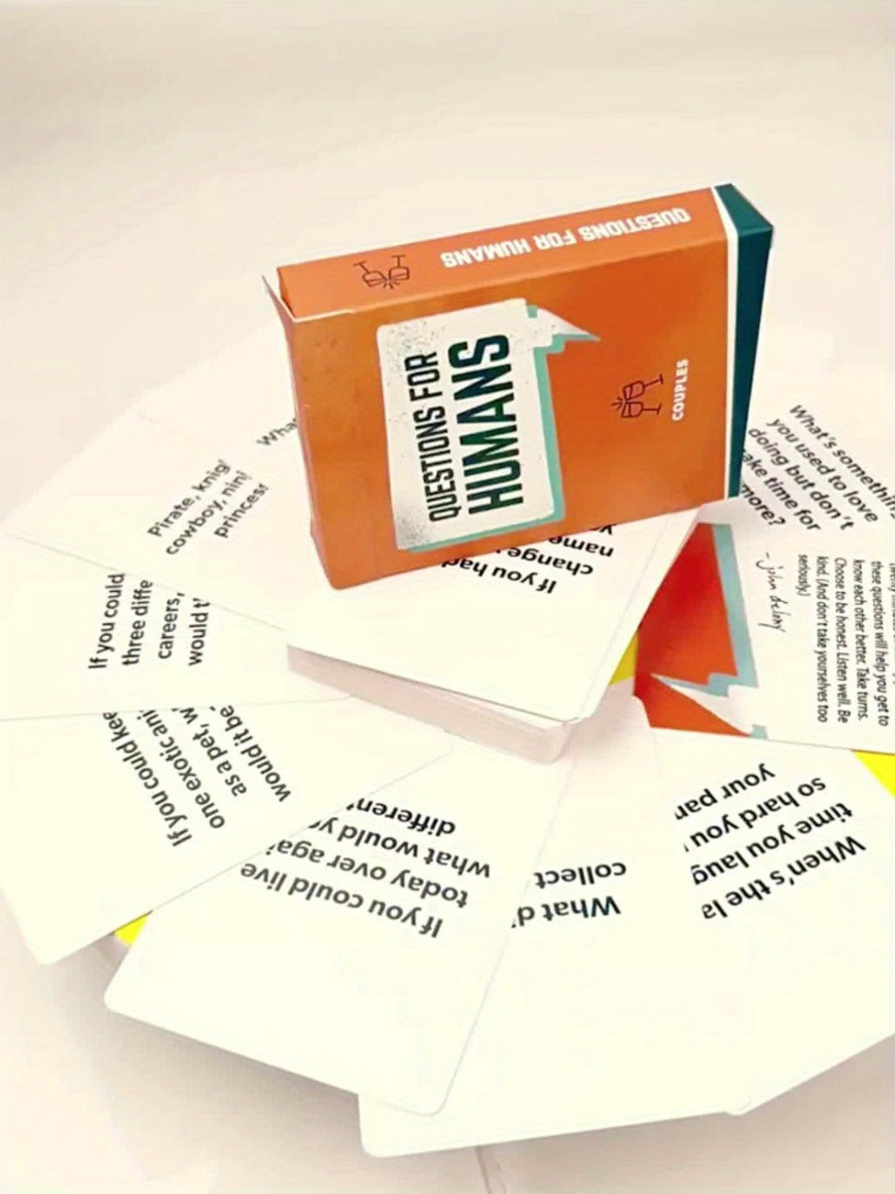 Couples Card Game – Conversation Starter Cards for Date Night, Trust & Intimacy Building, Relationship Activities & Fun Questions for Couples | 100+ Prompts
