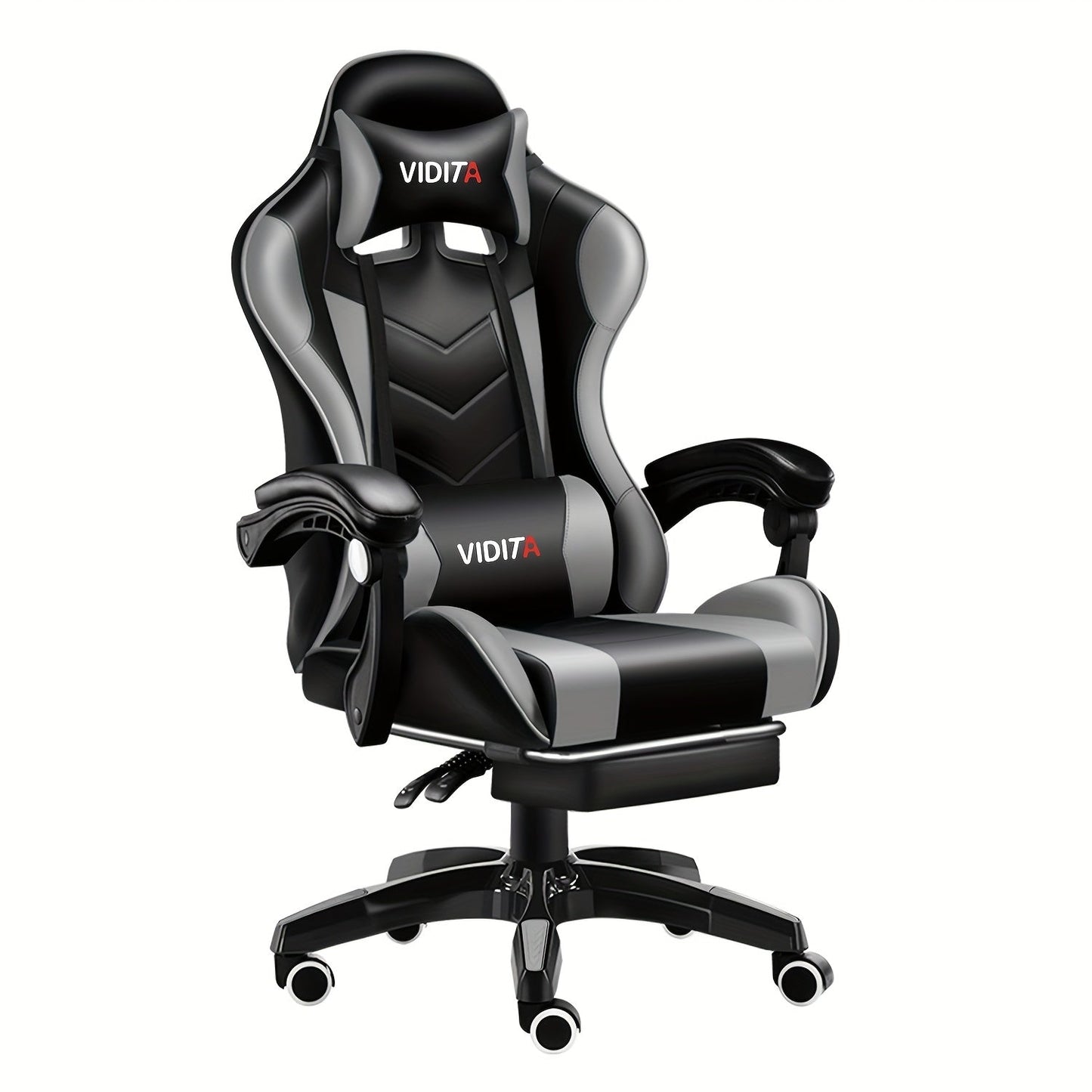 Gaming Chair shown in the Black-Gray option