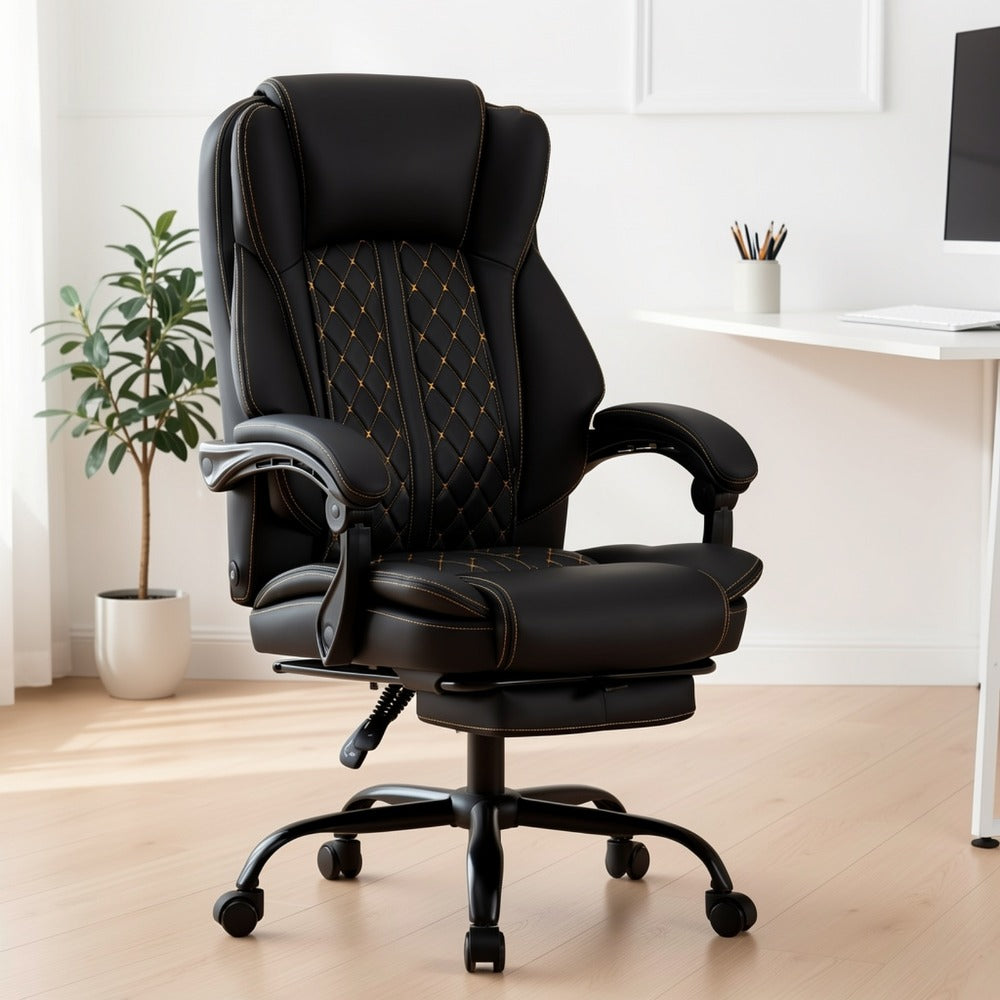 Big and Tall Tall Office Chair, Computer Desk Chair for Comfortable Everyday Seating detail image - detail view 7