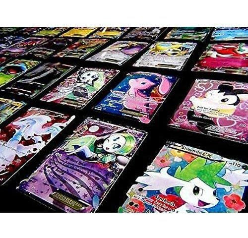 100x Pokemon TCG Card Lot – Guaranteed GX, EX, V or Full Art + 5 Reverse Holos, 4 Rares & 90 Commons | Authentic English Pokemon Cards Bulk Collection for Kids & Collectors