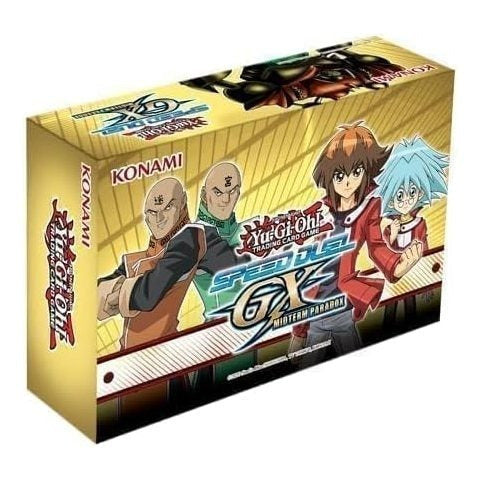 Yu-Gi-Oh! Speed Duel GX Midterm Paradox Mini Box – 100 Cards, 4 Secret Rares, 4 Pre-Built Decks & 2 Game Mats – Trading Card Game Set for Kids & Collectors