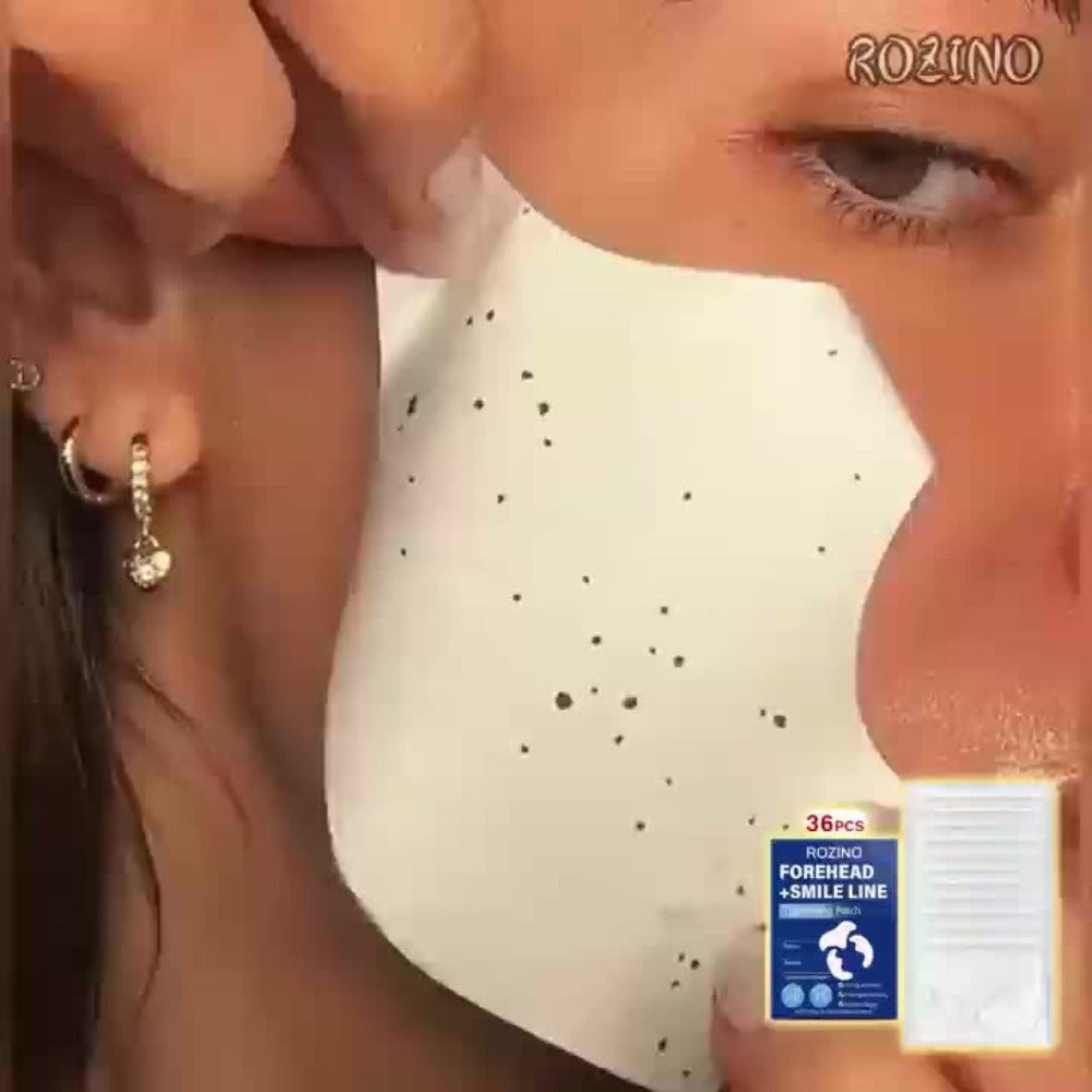 Retinol Peptide Face Patches 36pcs Anti-Wrinkle Hydrolyzed Collagen Lifting Treatment for Forehead & Smile Lines — Strong Adhesion 12-Day Smoothing Glow Kit for Women