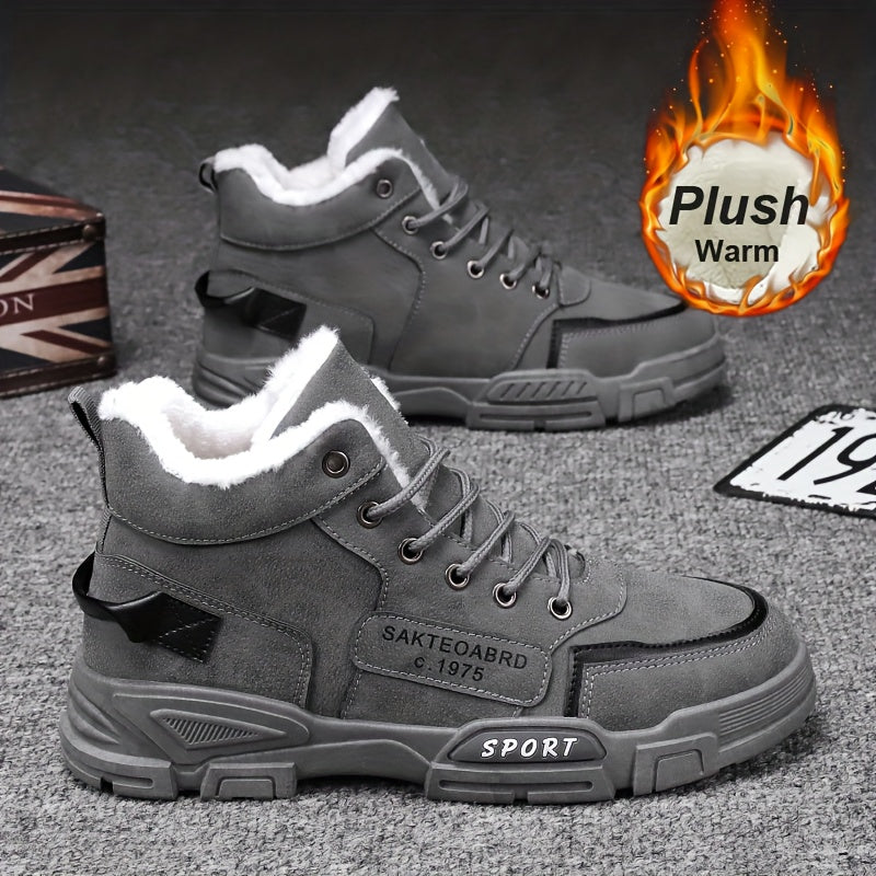 Men's Snow Boots - Non-Slip Sole & Warm Lining 830693