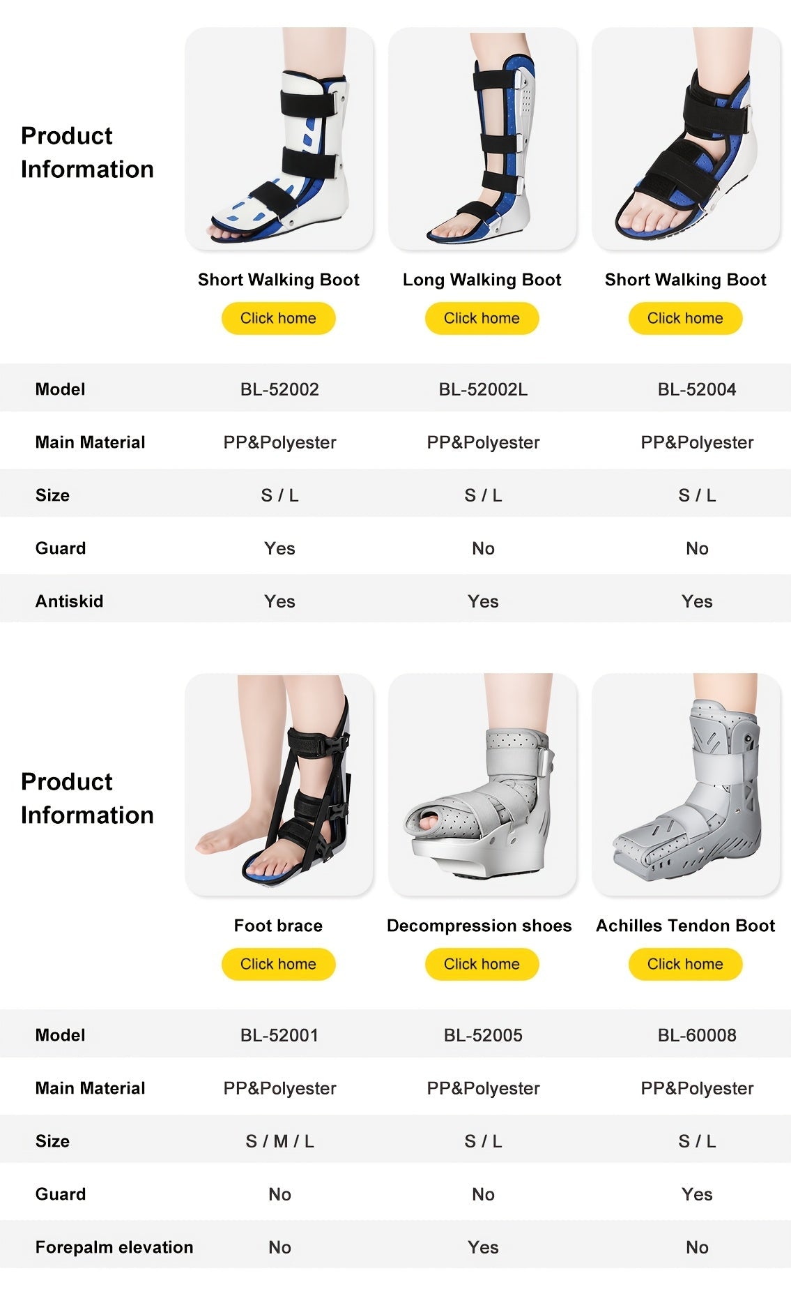 Dual Airbag Ankle Support Brace Adjustable Compression Left Right S L