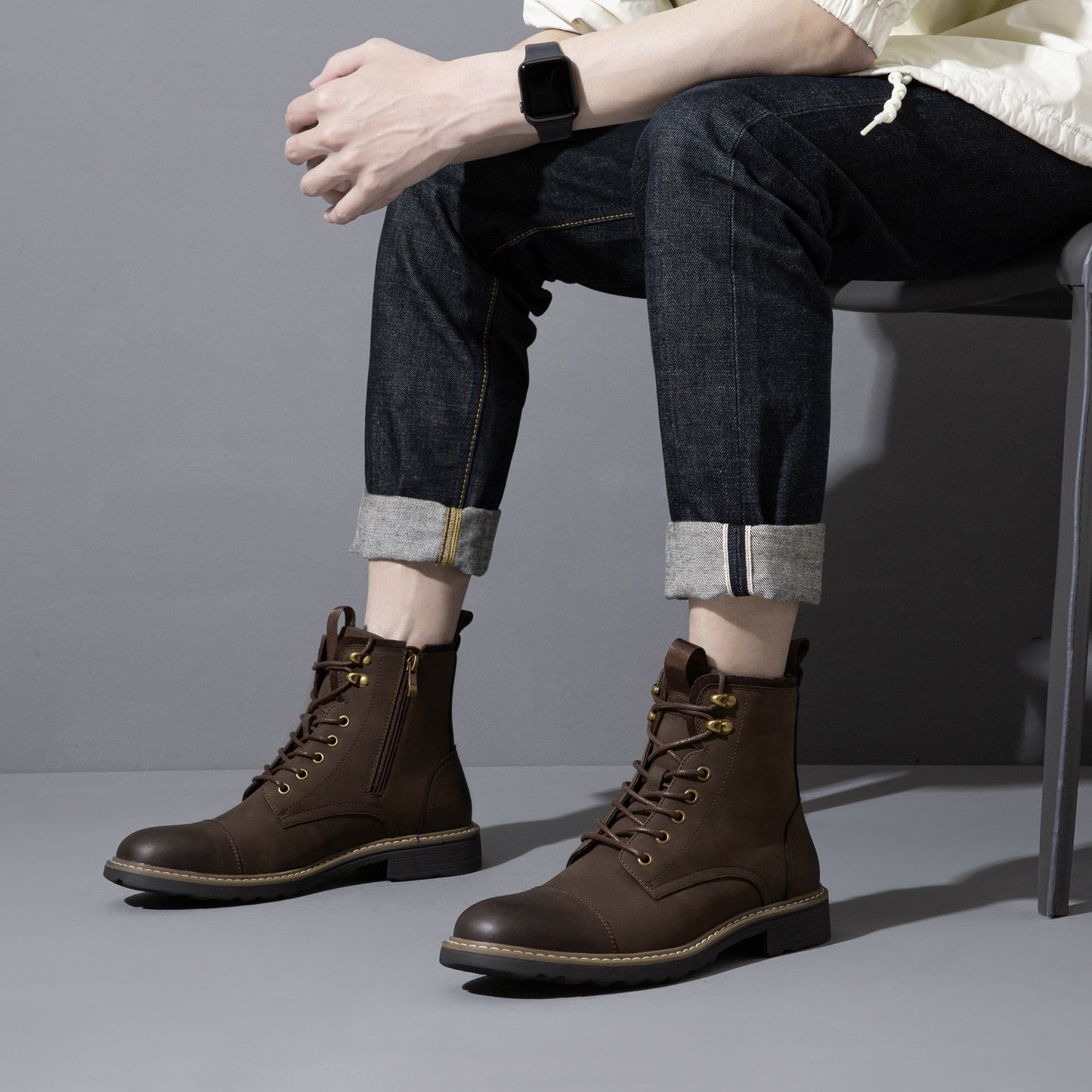 Men's Chukka Boots - Everyday Comfort & Durable Sole 617125