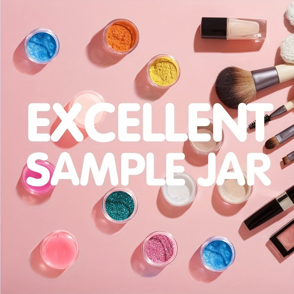 Mini Cosmetic Containers with Lids 60 Pack – 5g Small Round Plastic Sample Jars for Travel, Lip Balm, Lotion, Cream & DIY Beauty – Bulk Refillable Empty Pots for Skincare Packaging & Gifting