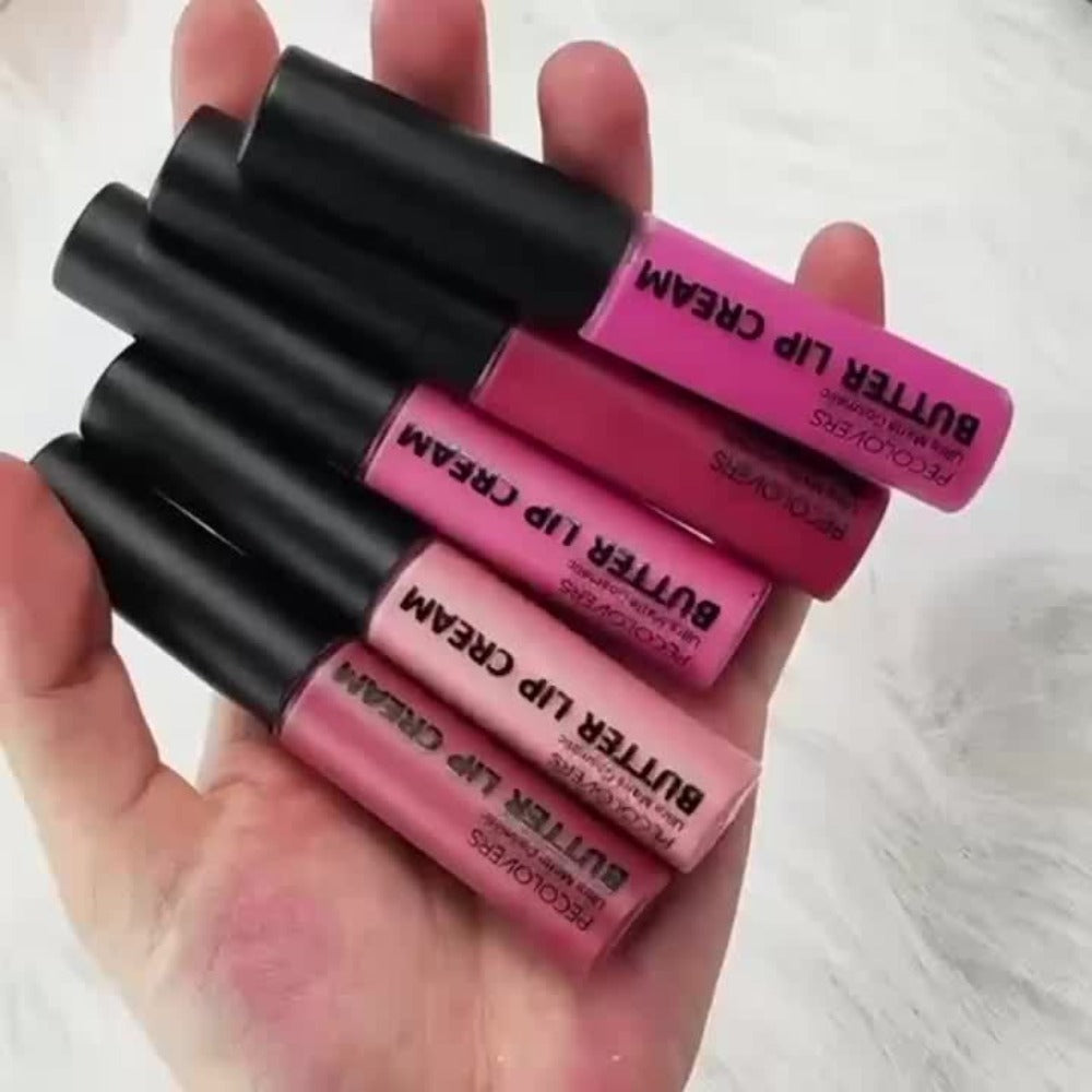Lip Gloss Set 9 Pcs Moisturizing Liquid Lipstick with Mirror Long Lasting Non-Greasy Glossy Finish Berry Pink Red Shades Lip Glaze Kit Gift for Women