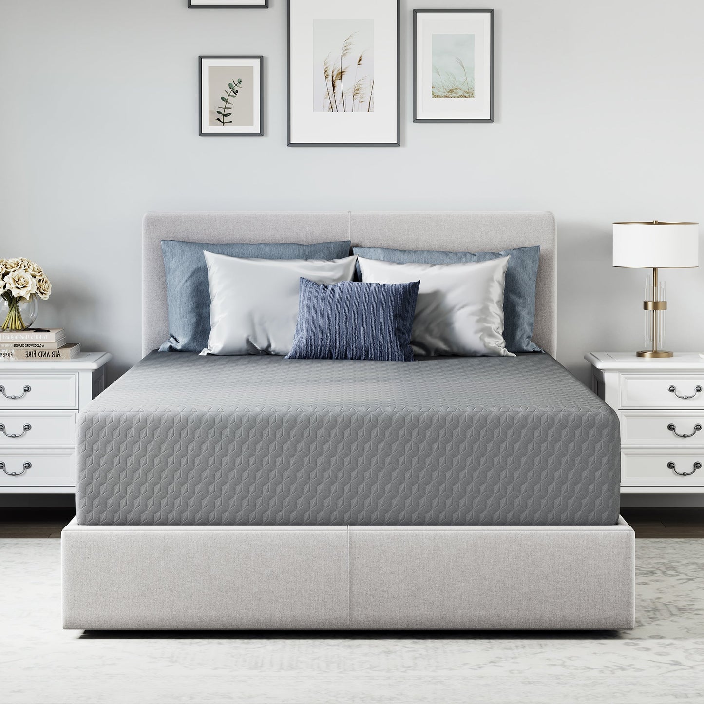 Mattress shown in the Queen, 6 inch option