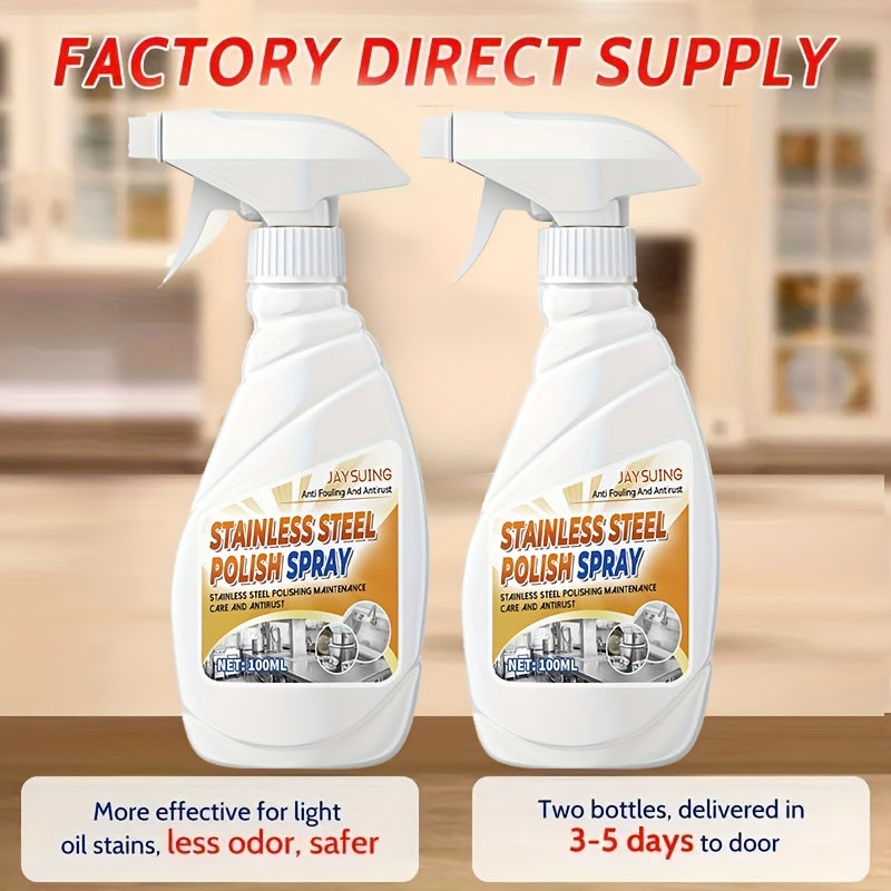 Stainless Steel Cleaner & Pot Bottom Cleaner Paste – Removes Black Grime, Rust & Grease from Pots, Pans & Kitchen Surfaces, Long-Lasting Shine in One Step