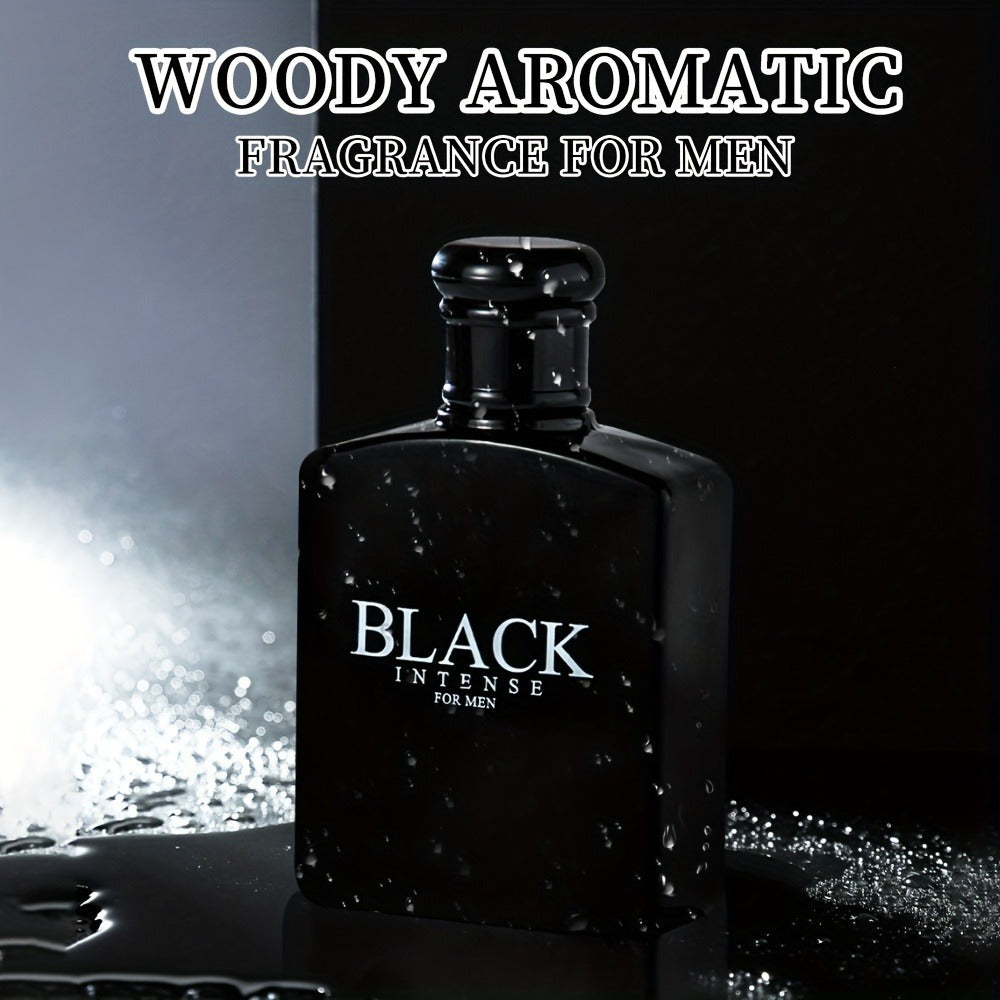 Men's Eau de Toilette Spray 3.4oz 100ml - Woody Fresh Masculine Cologne with Sage Lemon Absinthe Long Lasting EDT Fragrance for Men