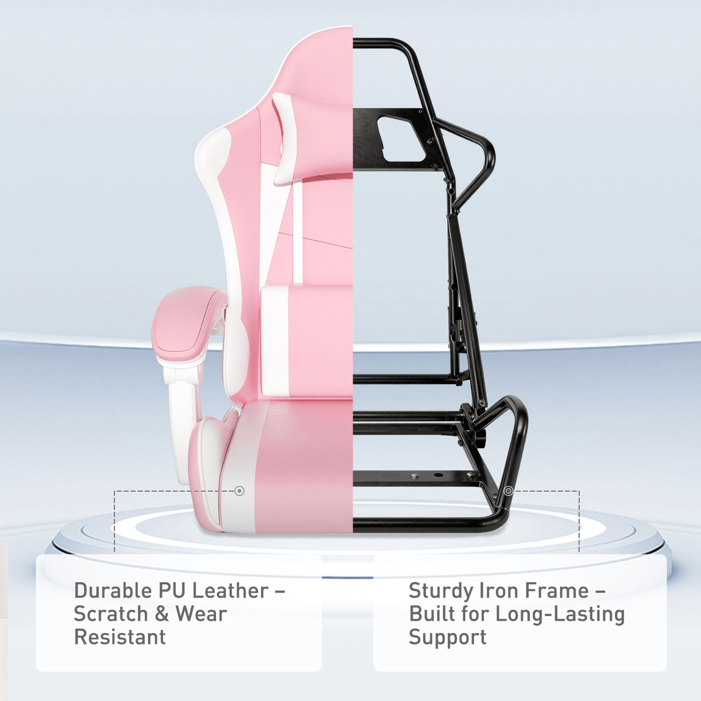 Gaming Chair, High-Back Gaming Seat for Comfortable Everyday Seating detail image - detail view 50