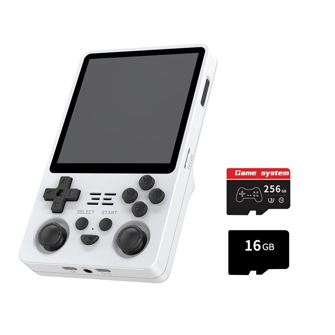 Vertical Retro Handheld Game Console Powkiddy RGB20SX 4 Inch IPS 720x720 Square Screen 5000mAh 10-Hour Battery Wi-Fi Bluetooth HDMI Dual TF 256GB Emulator