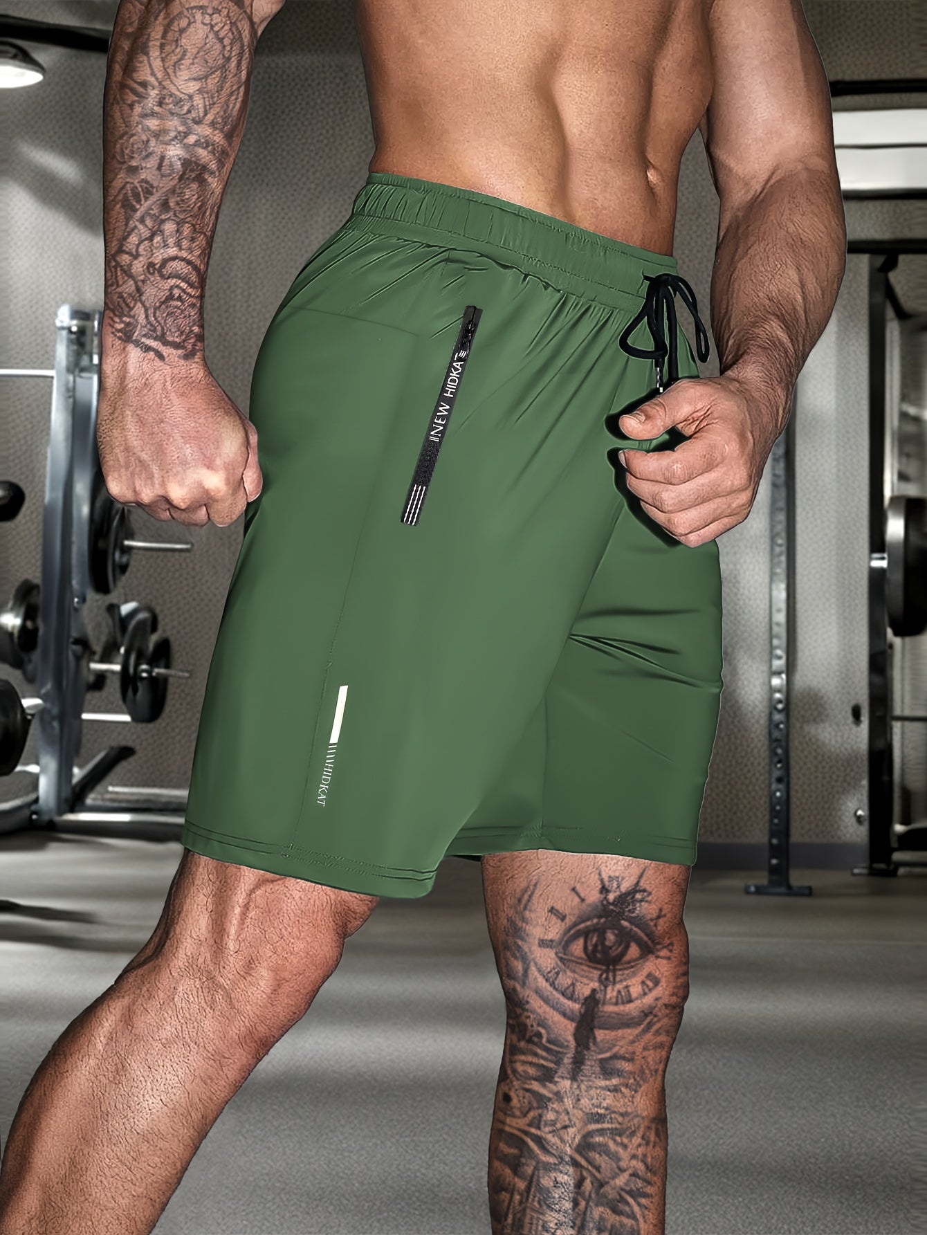 Men's Athletic Shorts - Stretch With Pockets Active Style 160933