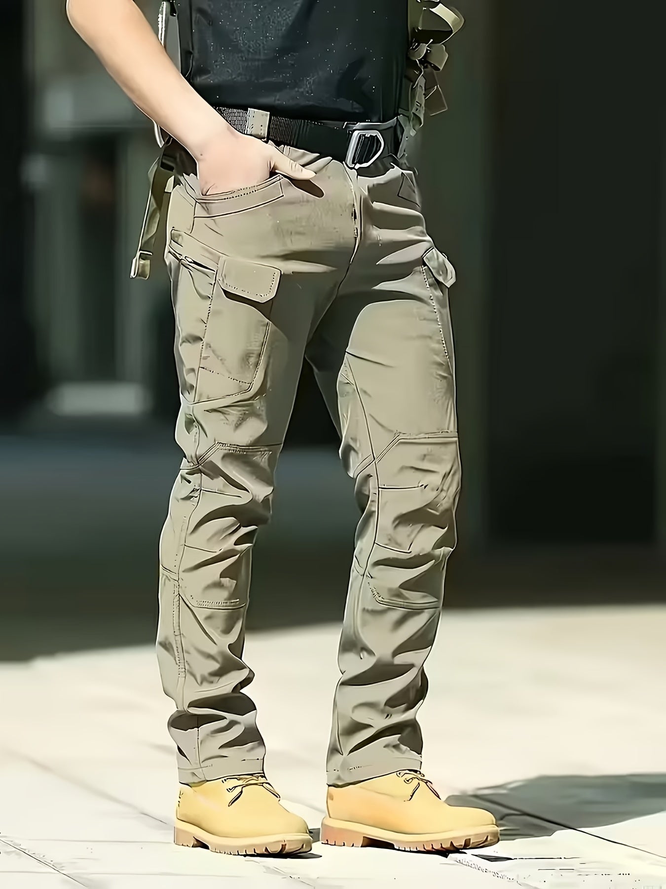 Men's Cargo Pants - Stretch With Pockets Weekend Style 589221