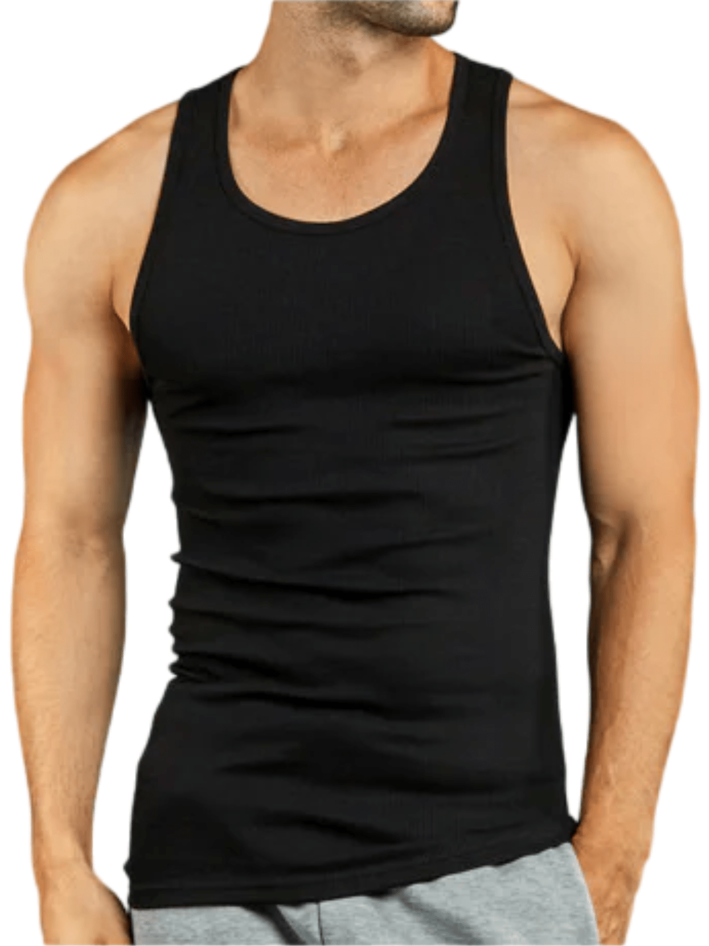 Men's Solid Color Tank Top - Sleeveless 472805