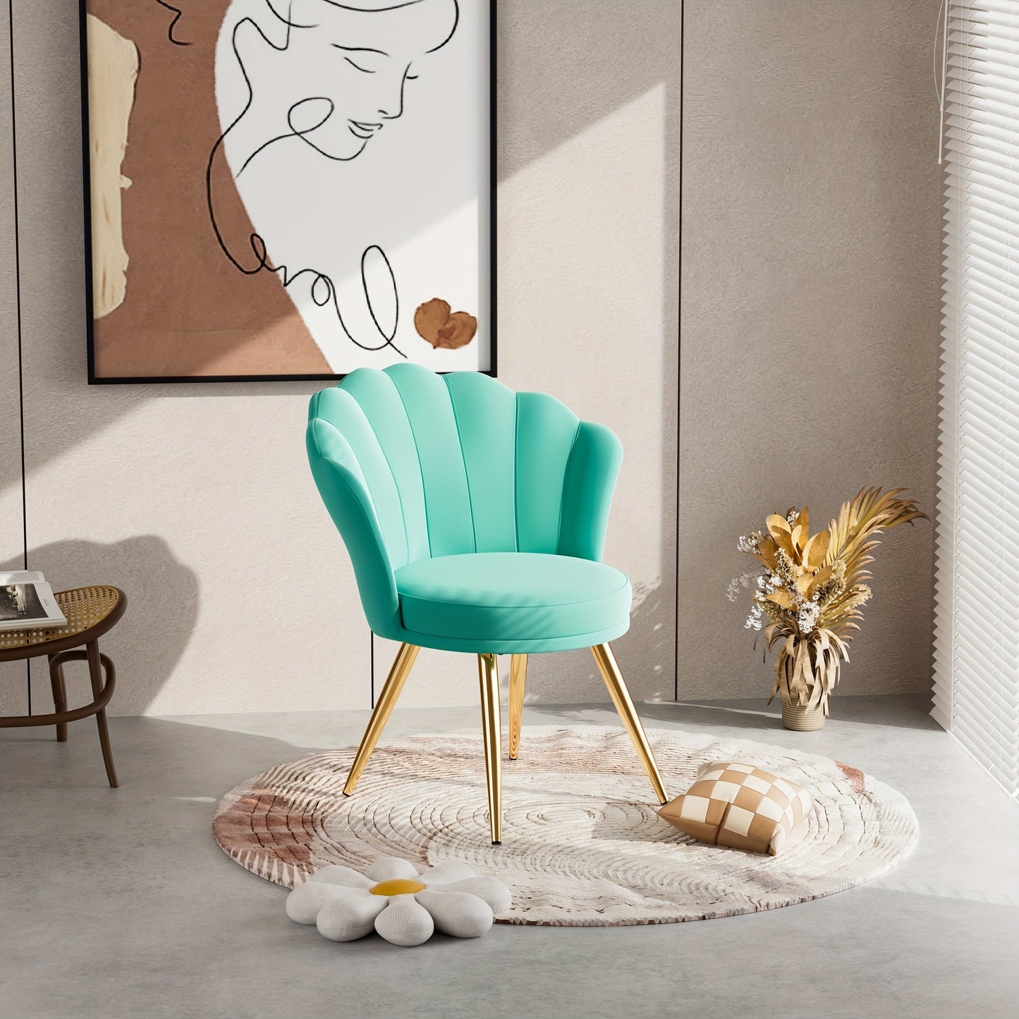 Dining Chair shown in the Green option