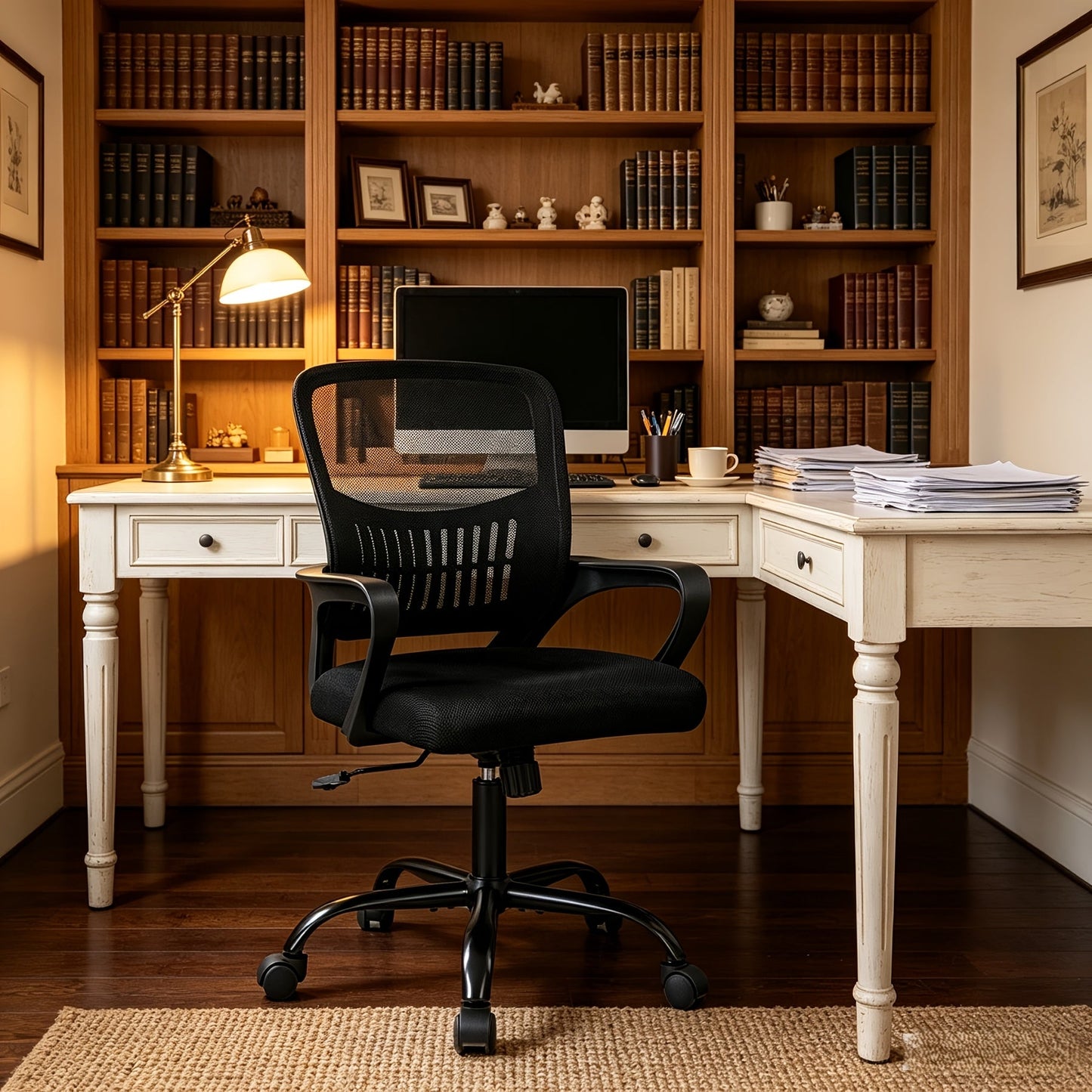 Office Chair shown in the New Black Chair, 1P option