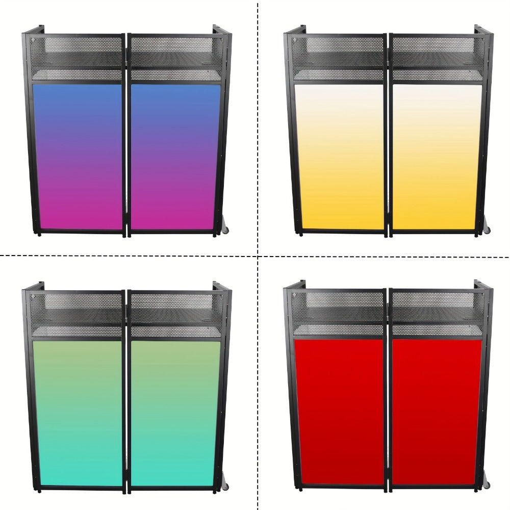 Portable DJ Booth, Portable, 5 inch, Facade for Supporting And Screening Dj Controllers detail image - detail view 10