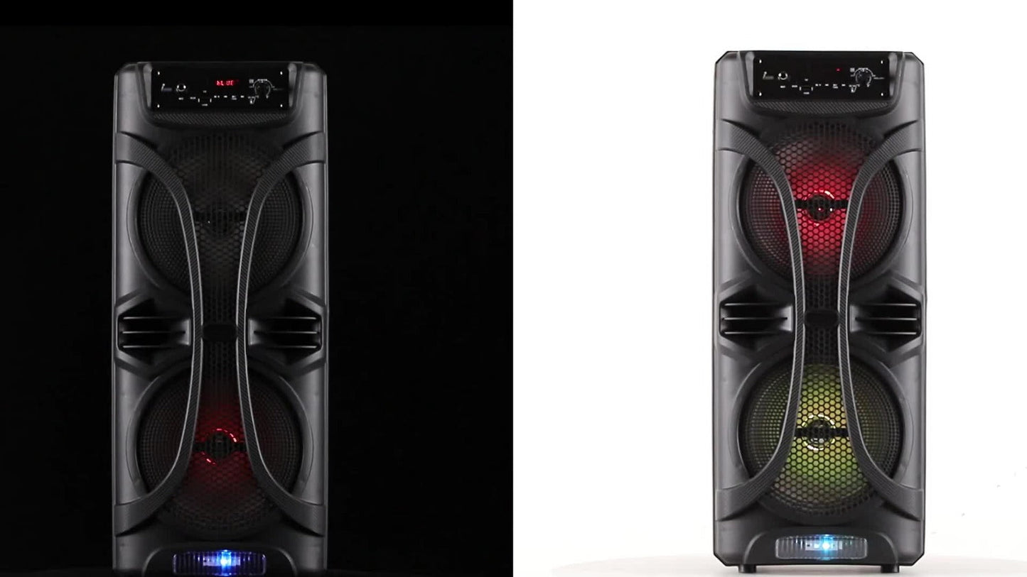 Portable PA Speaker, Bluetooth, Wireless, System, Rechargeable for Parties and Karaoke detail image - detail view 11