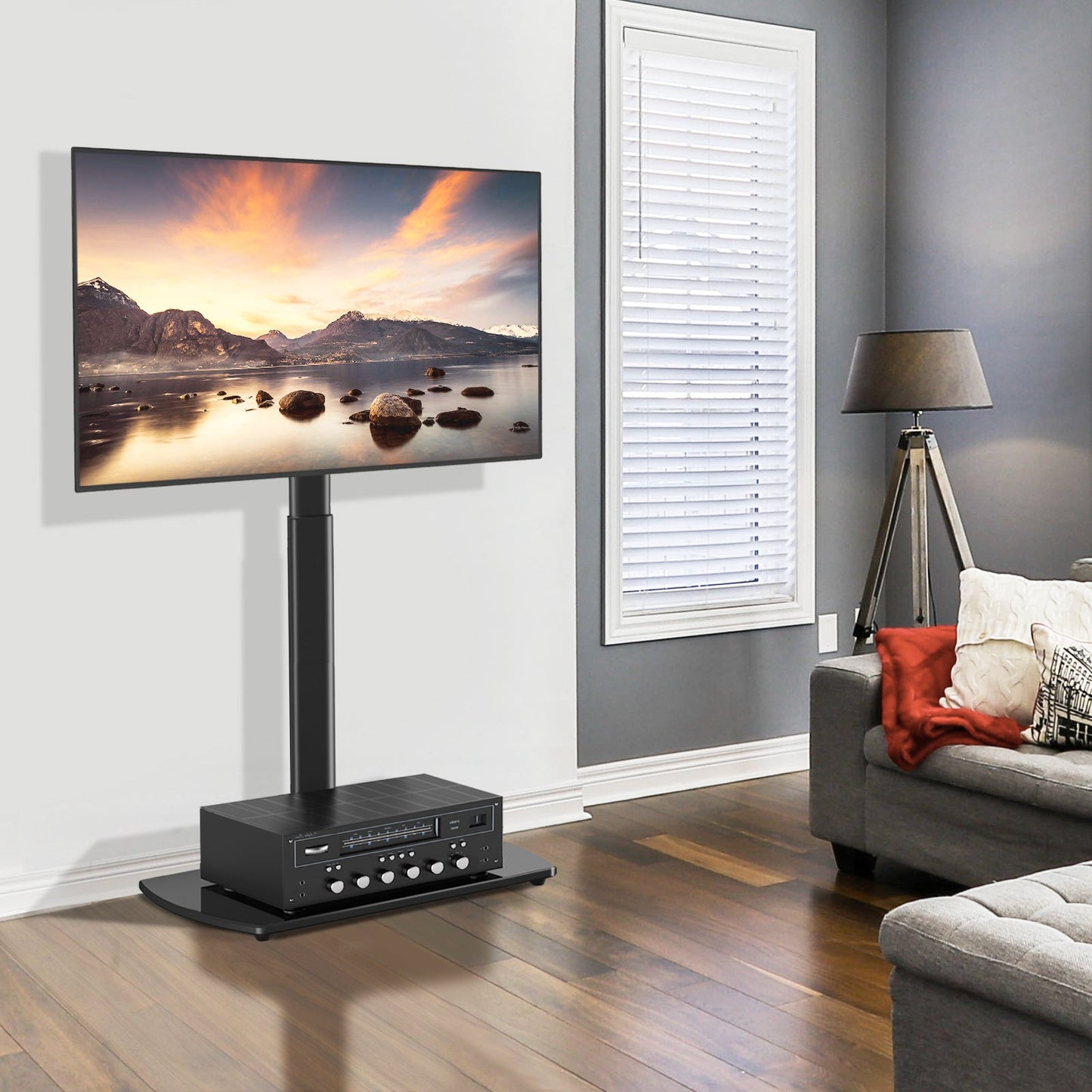 TV Stand with Adjustable Height for Practical Everyday Home Use detail image - detail view 18