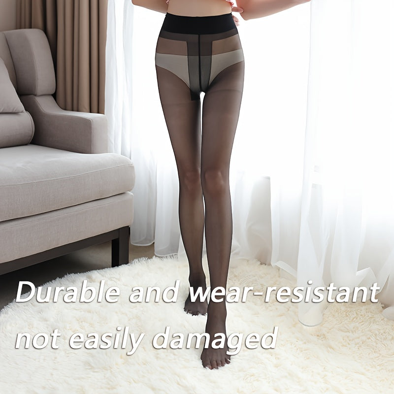 Women's Solid Color Pantyhose - 6-Piece Pack