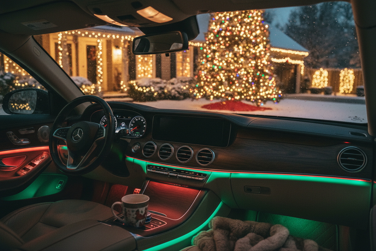 How to Deck Out Your Car for the Holidays with LED Lights