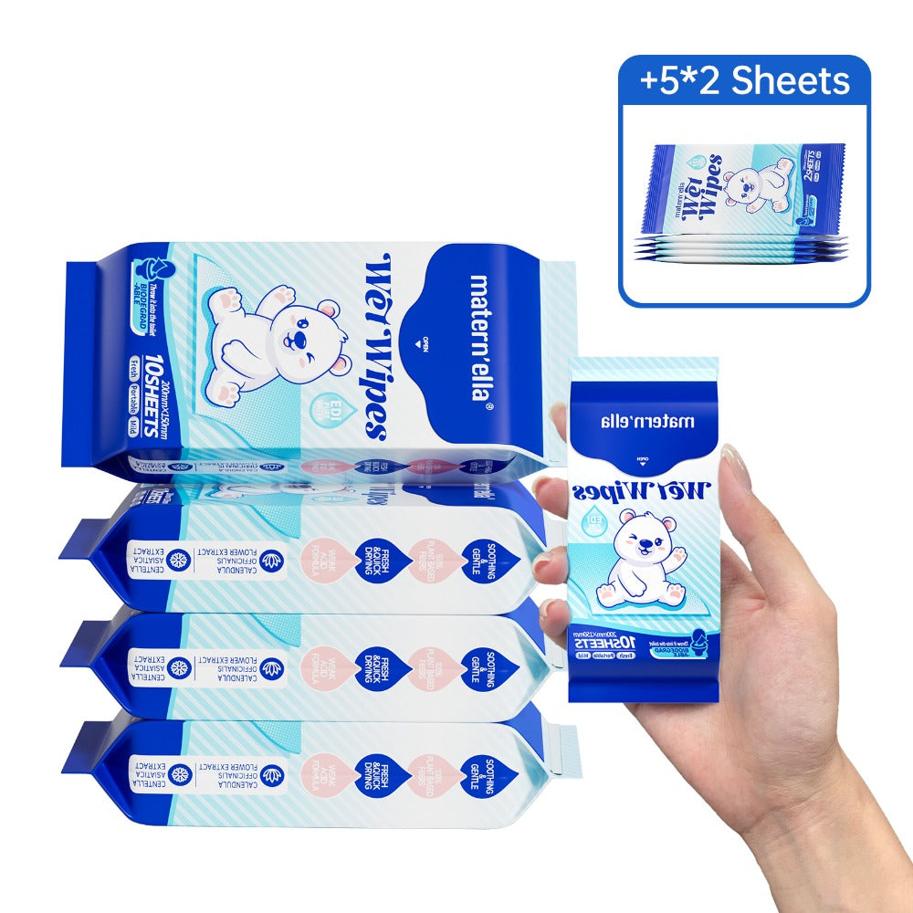 Flushable Wet Wipes with Probiotics – Plant-Based Fibers, Fragrance Free, Sewer Safe, Soft & Thick Disposable Butt Wipes for Adults, Incontinence & Personal Care (1/3/5/6/8/9/15 Packs)