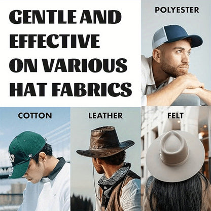 Hat Cleaner Foam Spray – Professional Stain Remover for Wool, Felt & Fur Hats, Removes Dirt, Sweat & Fingerprints, 6.76 Fl Oz (200ml), All-Season Hat Care, Great Gift for Hat Lovers (1/2/3/5 Pack)