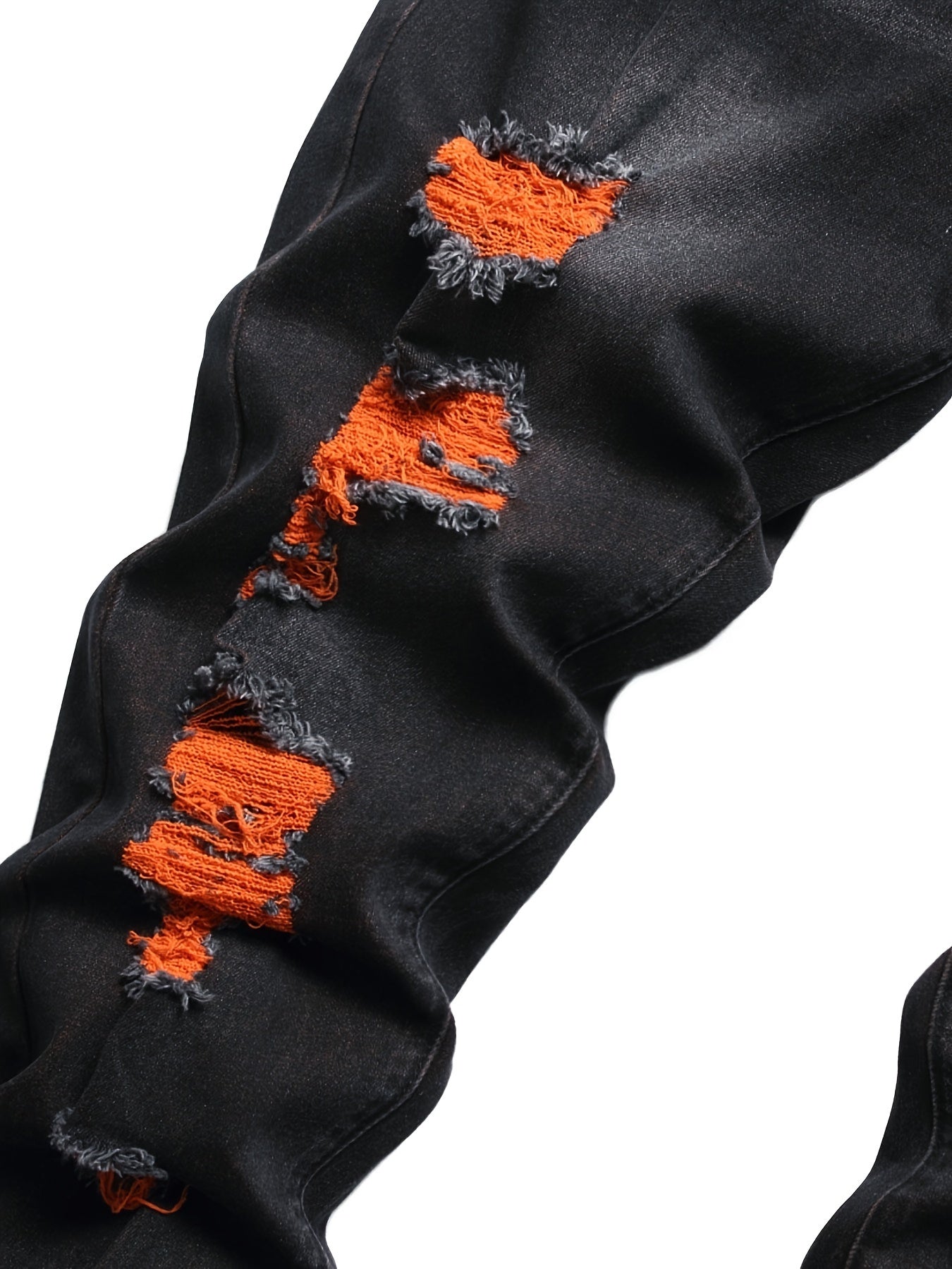Men's Skinny Jeans - Classic Wash Distressed Modern 148453