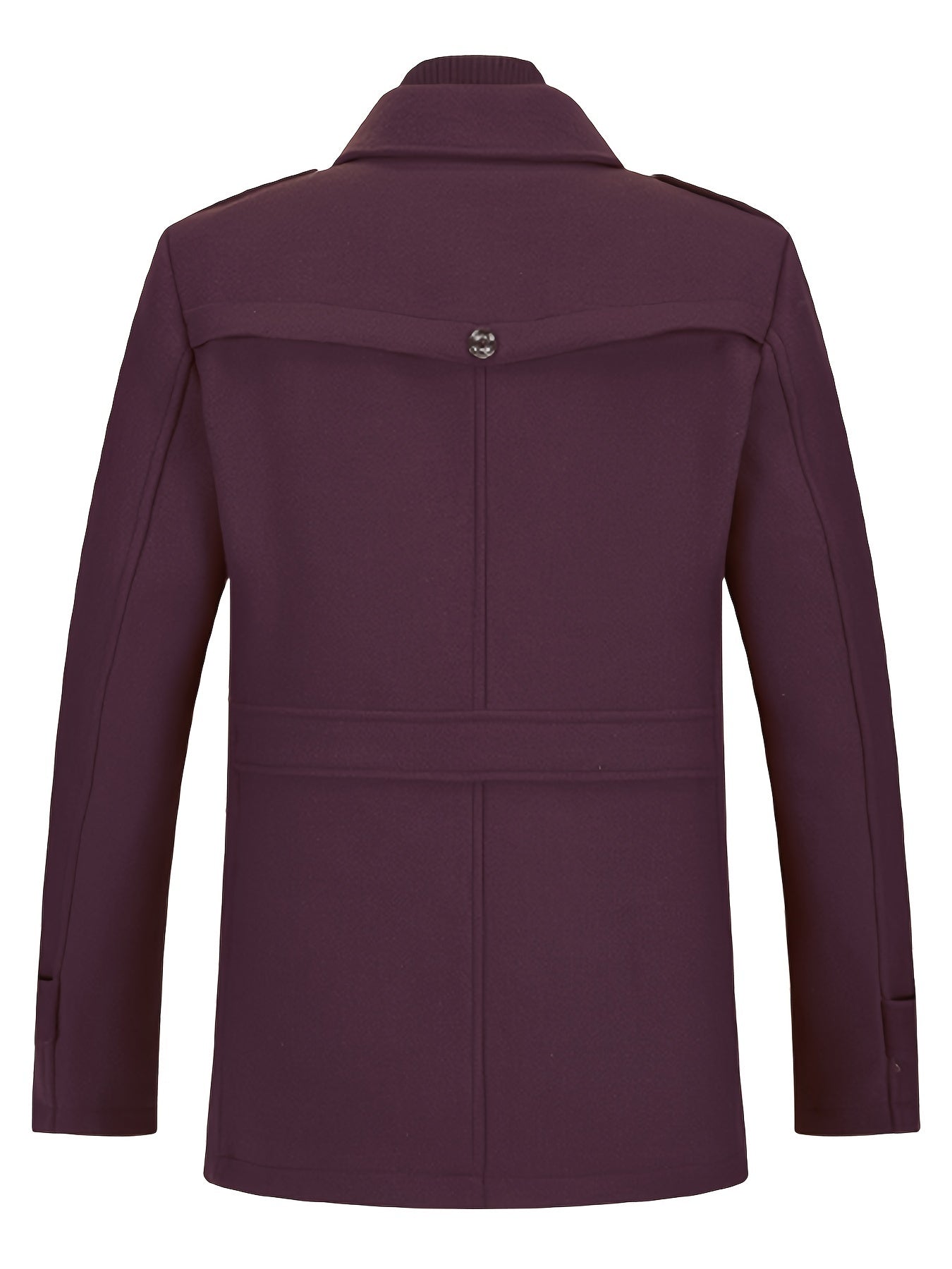 Men's Versatile Fleece Single-Breasted Coat