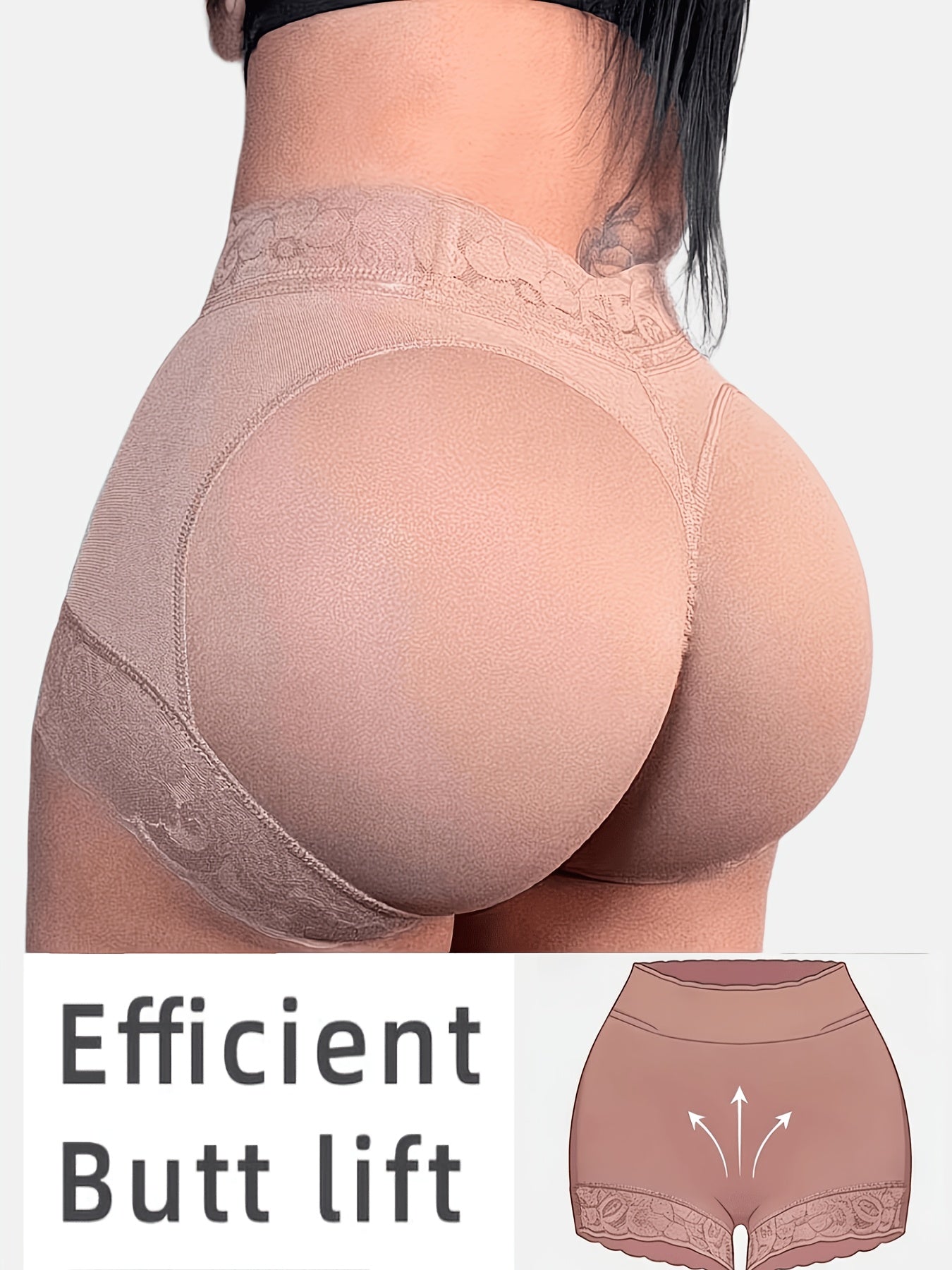 Women's Shapewear Briefs - Solid Color Style 534181