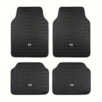 Prismatic crown 3D embossed foot pad