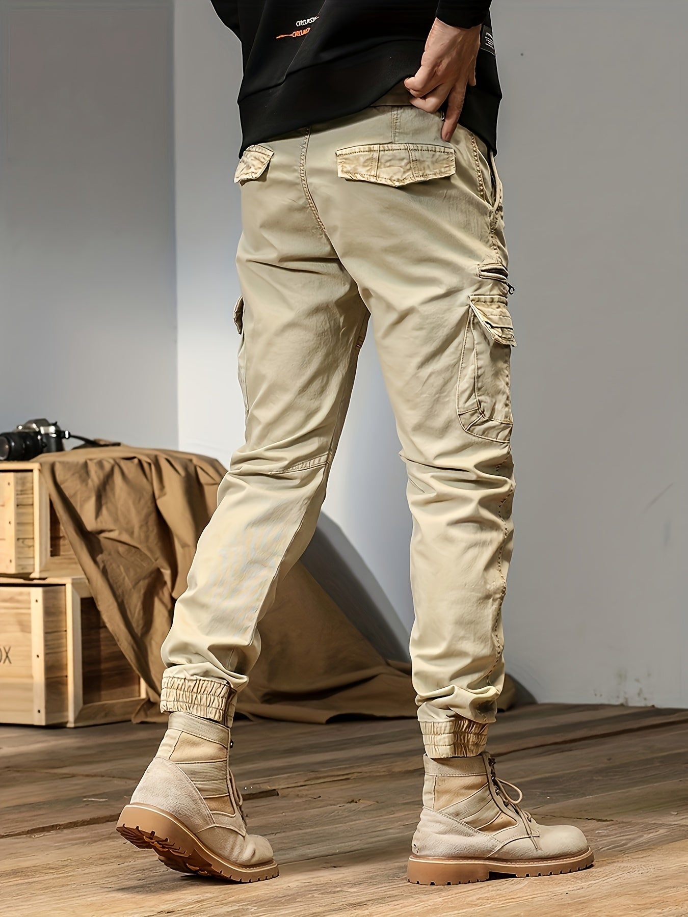Men's Cargo Pants - Multi Pocket Travel Style