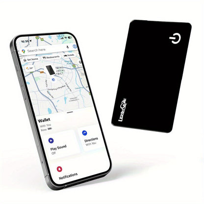 No Subscription GPS Tracker for /Wallet Find My(iOS Only)Real Time Card Air Tracker Tag Global CoverageHidden Wallet/ Locator Tracking Device