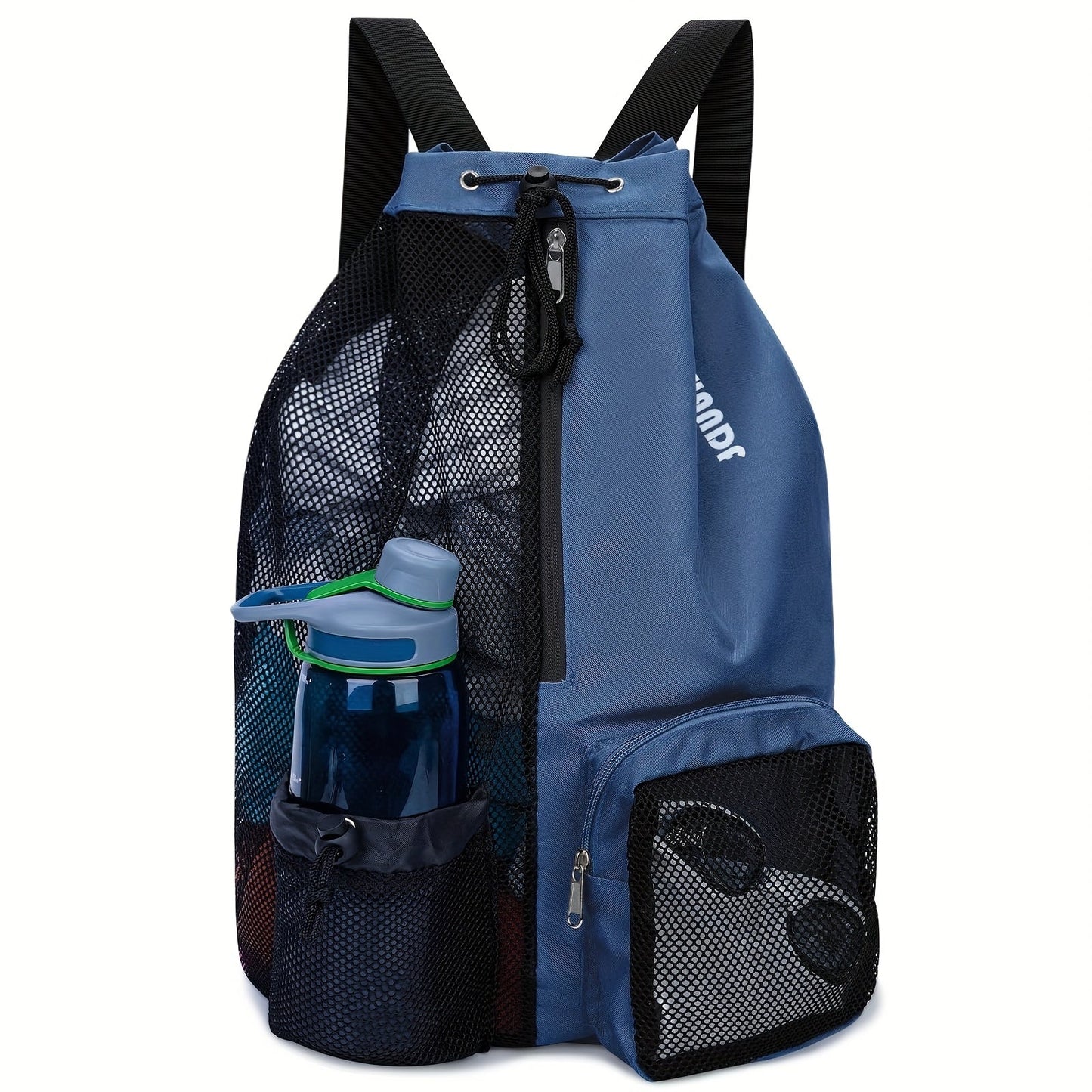 Mesh Drawstring Swim Bag – Quick-Dry Sports Backpack with Wet Pocket for Swimming, Gym & Beach, Lightweight Travel Bag for Women & Men, Adjustable Drawstring, 8 Colors