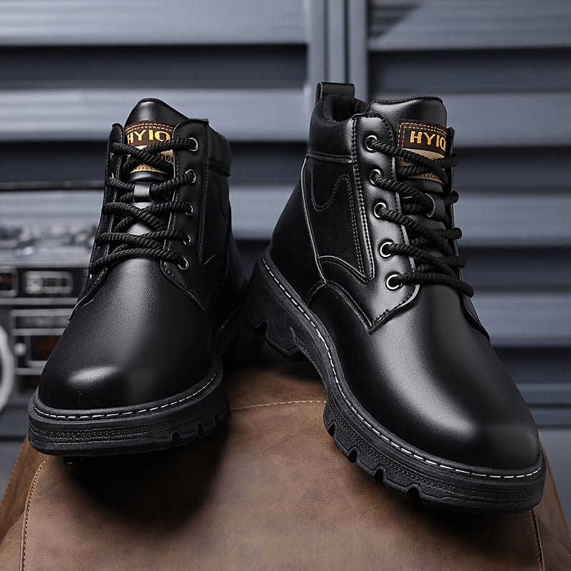Men's Boots - Non-Slip Sole Lace-Up for Beach & Water 383077