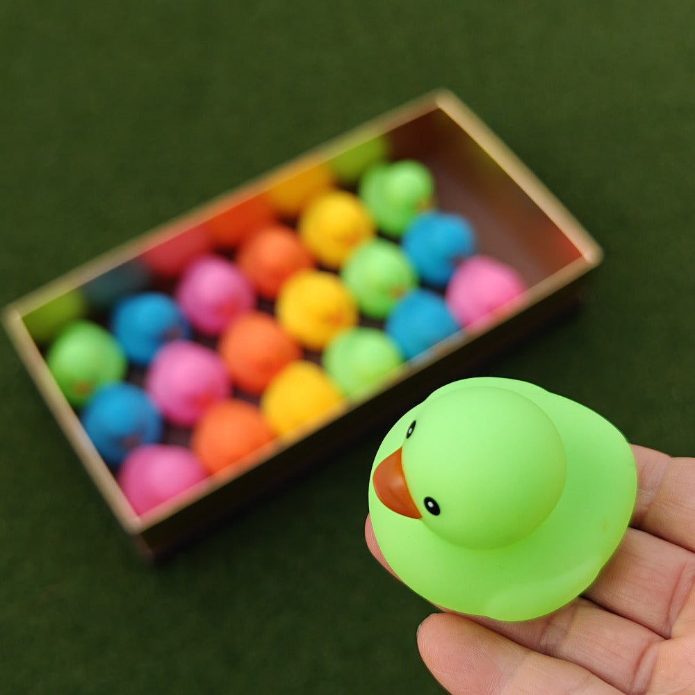 Rubber Ducks Bulk 72 Pack Assorted Colorful Mini Rubber Duck Bath Toys for Kids – Pool Party Favors Birthday Goodie Bags Baby Shower Gifts Car Ducking Holiday Craft Supplies & Classroom Prizes