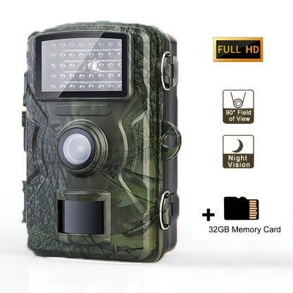 Trail Camera 48MP Night Vision Wildlife Camera, 1296P HD, 120° Wide Angle, 0.2s Fast Trigger, IP66 Waterproof, Motion Activated, IR Night Vision Up to 33ft, Game Camera for Hunting & Outdoor Surveillance
