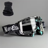 Graffiti Blue-Transparent and Headscarf