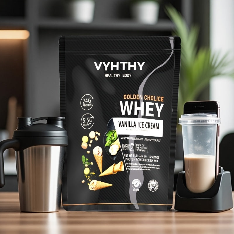 Whey Protein Powder Isolated & Hydrolyzed Blend with BCAAs – Low Carb Sports Nutrition Shake for Women, Strawberry Blueberry Vanilla Flavors