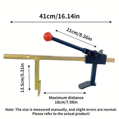 Heavy-Duty Manual Tire Changing Tool, Durable High-Strength Steel Multi-Purpose, Easy-to-Use for Tubeless Tires, Efficient Tire Removal and Installation, 1 pc