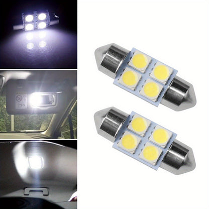 Car LED Interior Light Bulb Kit 56PCS 12V T10 Universal Fit | Map Dome Reading License Plate Luggage Compartment LED Replacement Bulbs Plug-and-Play Upgrade for Cars Trucks SUV