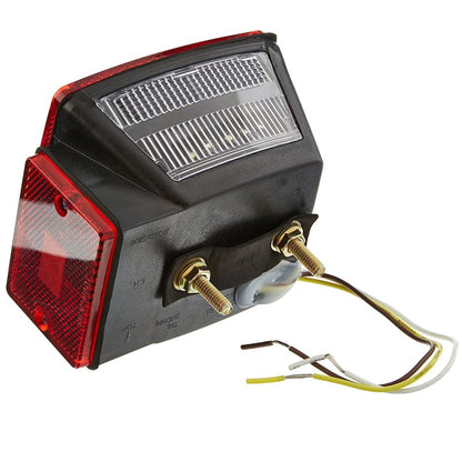 12V LED Trailer Tail Lights Kit - Stop, Turn Signal, Brake & License Plate Light for Trailers Under 80" - Boat, RV, Camper, Truck