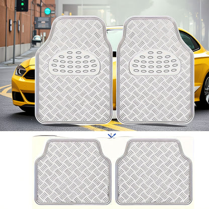 4pcs Set Suitable for Car Floor Mats - Waterproof, Dustproof, Easy to Clean, Suitable for Suvs And Trucks, Complete Set of Car Floor Mats